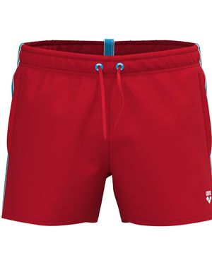 Arena Beach Short Side Tapes Beach X-Short - Rot