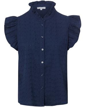 Marie Lund Bluse - Blau