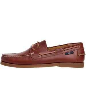 Hackett Mokassin Deck One - Braun