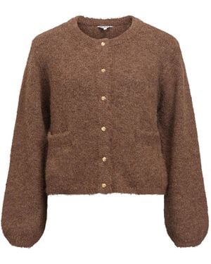 Object Strickjacke Objsaggia - Braun