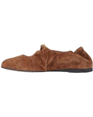 GISÉL MOIRÉ Ballerinas - Braun