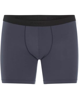 Hanro Boxershorts Micro Touch - Blau