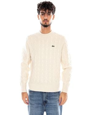 Lacoste Pullover Pullover - Weiß