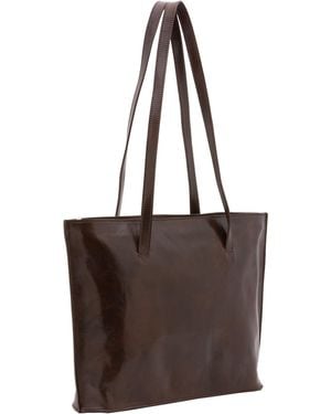 Viola Castellani Schultertasche - Braun