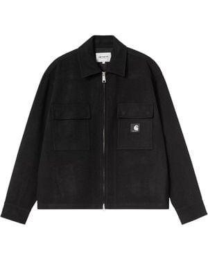 Carhartt Übergangsjacke Atoka Shirt Jac - Schwarz