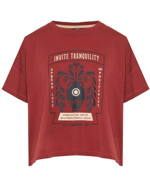 Funky Buddha T-Shirt - Rot