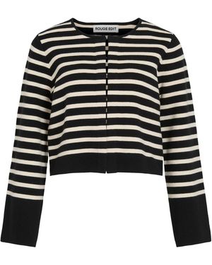 ROUGE EDIT Strickjacke - Schwarz
