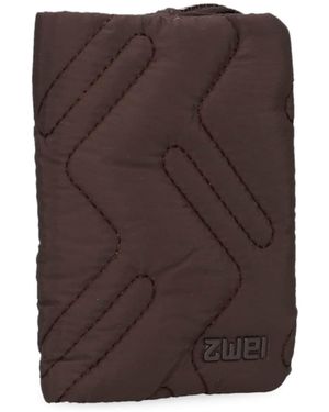 Zwei Portemonnaie Cleo Clw5 - Braun