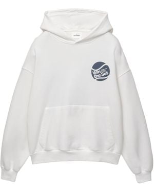 Pull&Bear Sweatshirt - Weiß