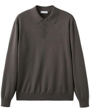 Mango Poloshirt Willys - Grau
