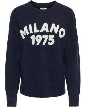 Jdy Pullover Ciao - Blau