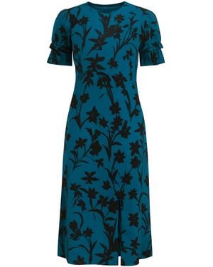 For You Moda Kleid - Grün