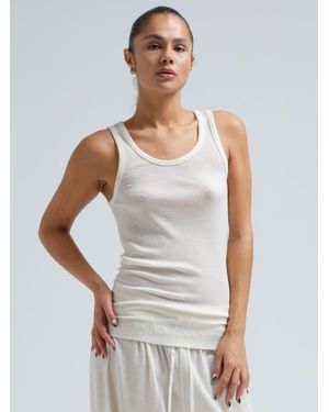 Seamless Basic Top Isa - Weiß