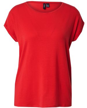 Vero Moda T-Shirt 'Vmava' - Rot