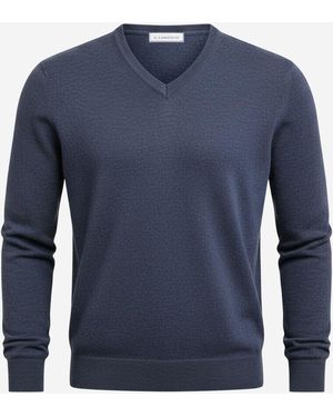 Il Lanificio Pullover - Blau