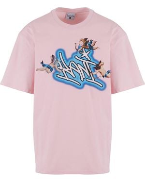 Karlkani T-Shirt Amor - Pink