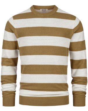 INDICODE Strickpullover Intidsel O-Neck - Mehrfarbig