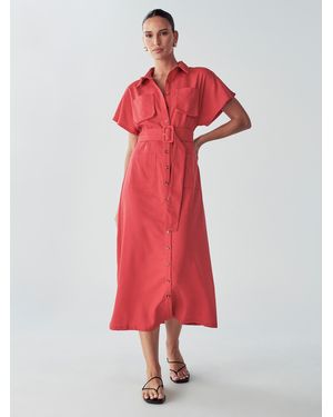 Willa Kleid 'Zel' - Rot