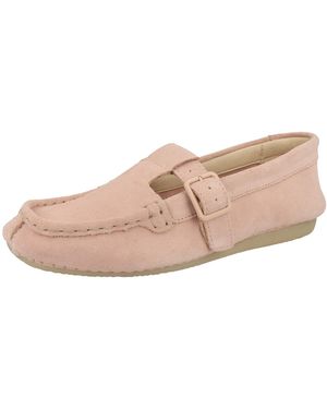 Clarks Mokassin Freckle Tbar - Pink