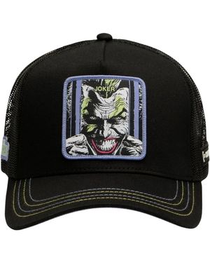 Capslab Cap Dc Comics Joker Cap - Schwarz