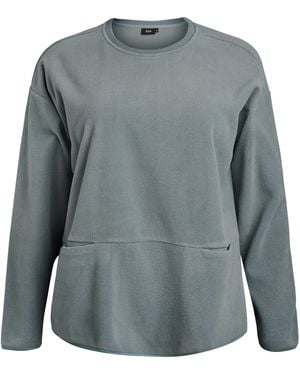 Zizzi Pullover Meira - Grau
