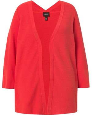 Ulla Popken Strickjacke - Rot