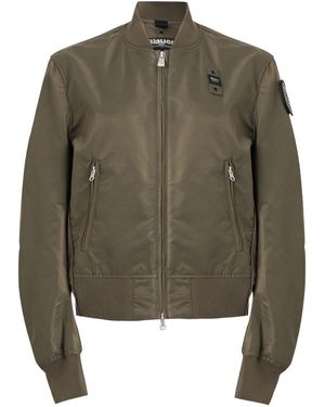 Blauer Jacke Laurie - Grün