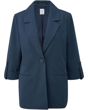 QS Blazer - Blau