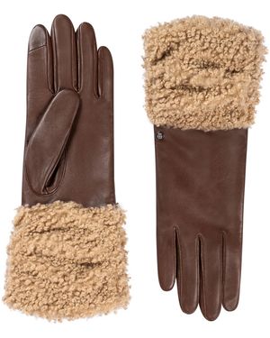Roeckl Sports Lederhandschuhe Montrose Touch - Braun