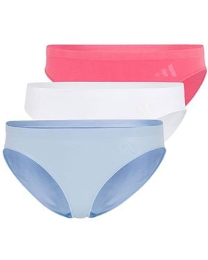 adidas Sport Active Seamless (3-St) Unterhose, Basic , Slip - Pink