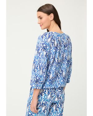Olsen Bluse - Blau