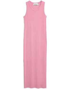 ARMEDANGELS Kleid Gmt Dye Bodycon Rib - Pink