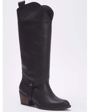 Trendyol Cowboystiefel - Schwarz