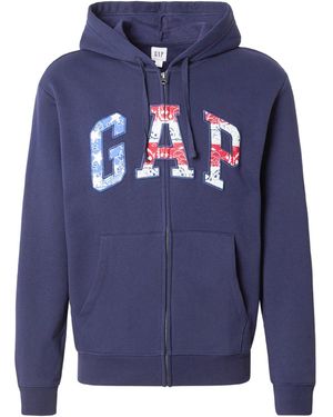 Gap Sweatjacke Heritage - Blau