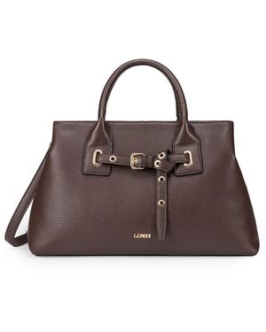 L. CREDI Handtasche Sadette - Braun