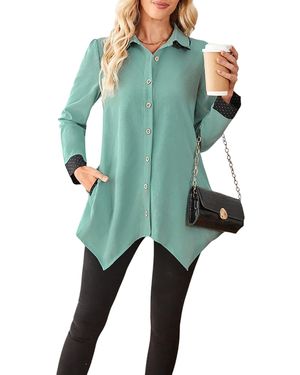 LAPA PLUS Bluse - Grün