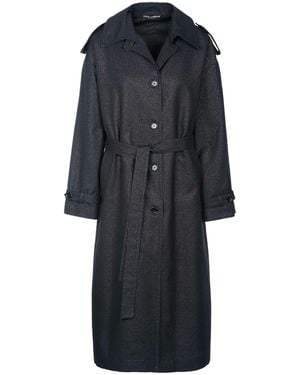 Dolce & Gabbana Mantel - Blau