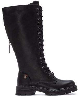 Refresh Schnürstiefel Stivale - Schwarz