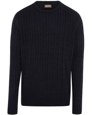 Man's World World Pullover - Blau