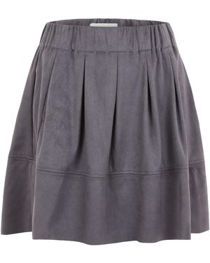 Minimum Skater Skirt 'Kia' - Grau