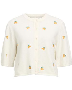 Object Strickjacke 'Thess' - Natur