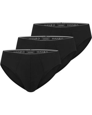Hanro Slip Cotton Superior - Schwarz