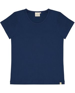 greenjama Schlafshirt Single Jersey - Blau