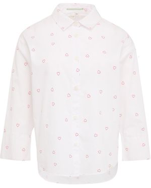QS Bluse - Weiß