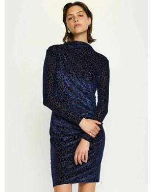 SOFT REBELS Kleid Srzaria - Blau