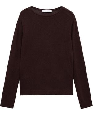 Mango Pullover 'Rosa' - Lila