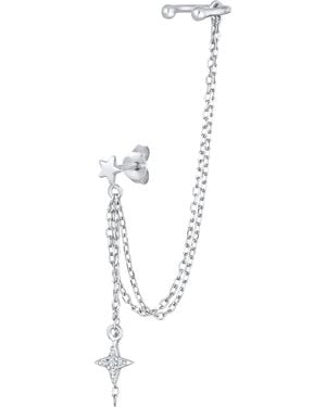 Elli Jewelry Ohrringe - Weiß