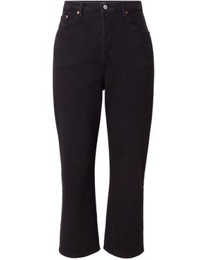 Levi's Levis Plus Jeans Ribcage Straight Ankle Jeans (Plus Size) - Blau