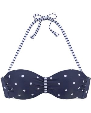 S.oliver Bikinitop 'Audrey' - Blau