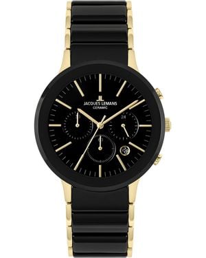 Jacques Lemans Uhr - Schwarz
